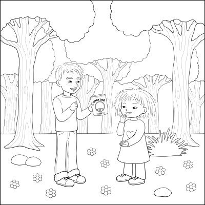 Bild att färglägga