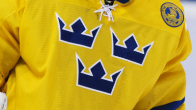 Sveriges logga: tre kronor.