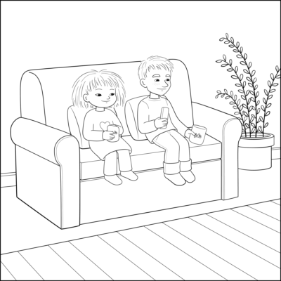 Bild att färglägga