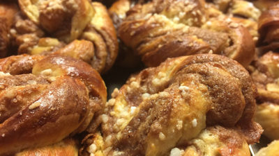 foto på kanelbullar