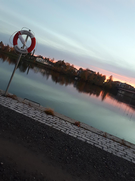 Foto på umeälv.