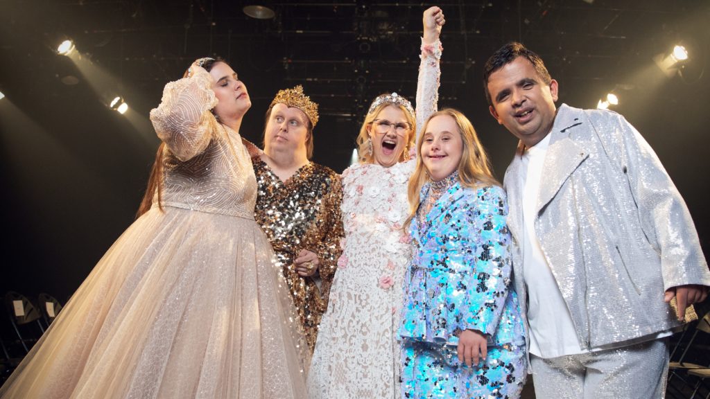 Gänget som är med i filmen Catwalk.