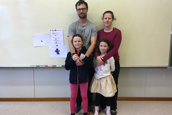 Familjen Dabbs.
