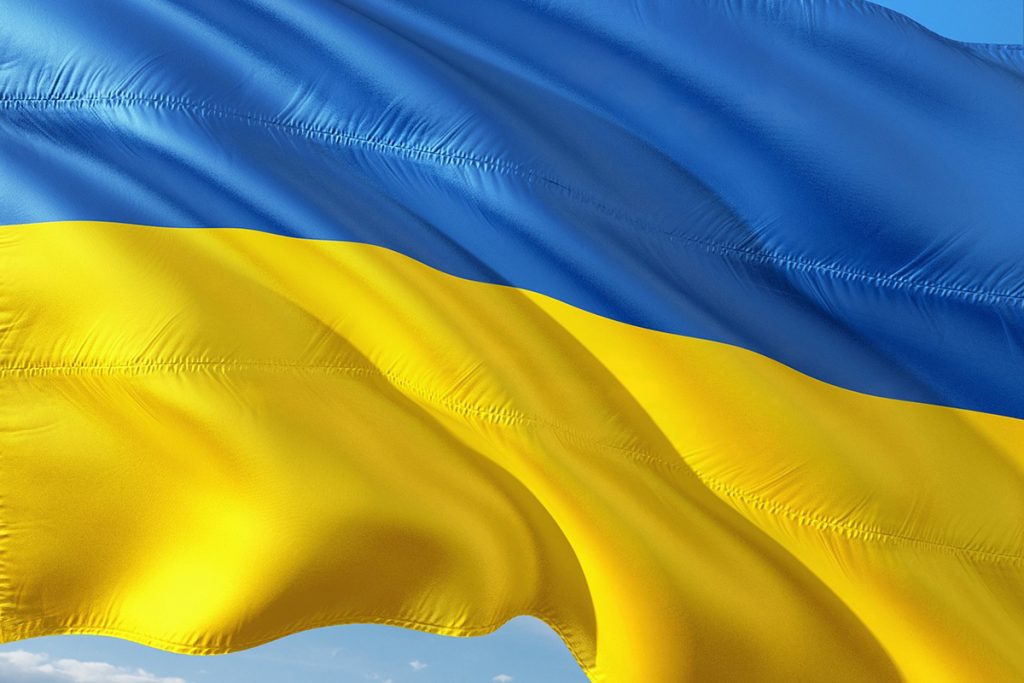Ukrainas flagga